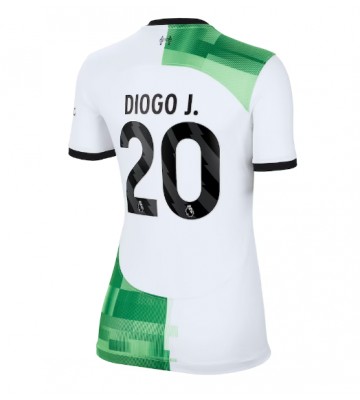 Liverpool Diogo Jota #20 Replica Away Stadium Shirt for Women 2023-24 Short Sleeve